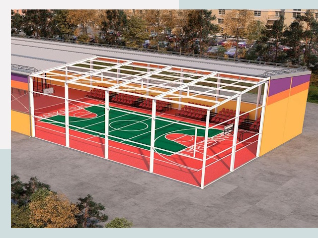 Спортивные сооружения в Усинске