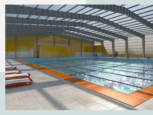 Строительство крытых бассейнов в Усинске