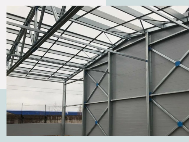 Каркасные ангары от СтальСтрой-Снс по цене от 614 руб.