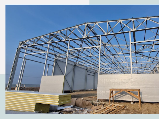 Утепленные ангары в Усинск от 614 руб. за м²