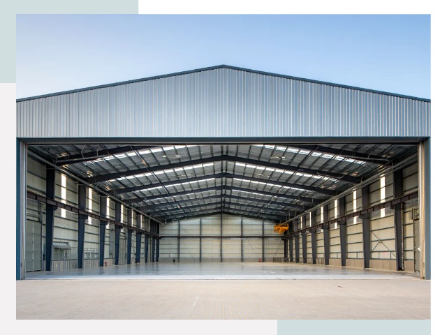 Большие ангары в Усинске