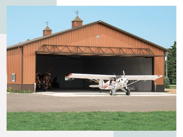 Ангары для самолетов в Усинске