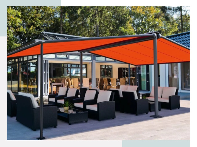 Навесы для кафе и ресторанов в Усинске