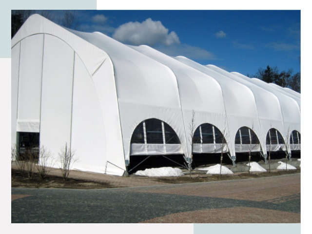 Каркасно-тентовые сооружения в Усинске