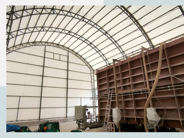 Оснащение ангаров в Усинске от 614 руб. - Надежно и быстро