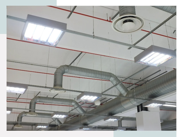 Вентиляция ангаров в Усинске