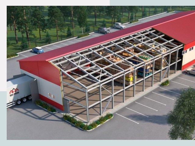 Проектирование ангаров в Усинске от 614 руб.