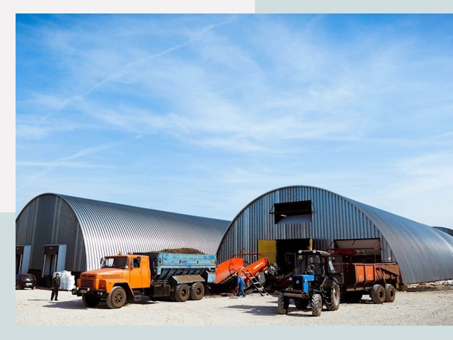 Ангары для спецтехники в Усинске